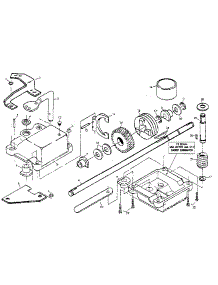 Gear Case parts for Craftsman Gas Walk-Behind Mower 917374642 from AppliancePartsPros.com