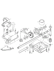 Gear Case Assembly Part Number 751001 parts for Craftsman Gas Walk-Behind Mower 917374651 from AppliancePartsPros.com