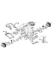 Main Frame parts for Craftsman Gas Walk-Behind Mower 917374670 from AppliancePartsPros.com