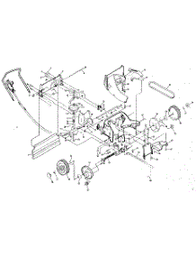 Drive Assembly parts for Craftsman Gas Walk-Behind Mower 917374710 from AppliancePartsPros.com