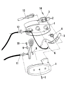 Drive / Speed Control Cable W / Key Switch parts for Craftsman Gas Walk-Behind Mower 917374711 from AppliancePartsPros.com