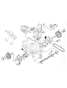 Drive Assembly parts for Craftsman Gas Walk-Behind Mower 917374750 from AppliancePartsPros.com