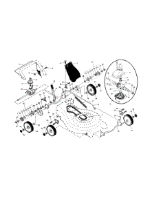 Wheels / Tires parts for Craftsman Gas Walk-Behind Mower 917374823 from AppliancePartsPros.com