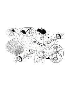 Wheels / Tires / Bag parts for Craftsman Gas Walk-Behind Mower 917375351 from AppliancePartsPros.com