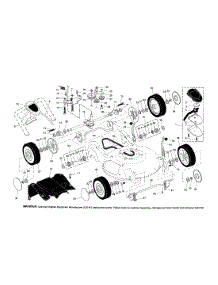 Wheels / Tires / Belt parts for Craftsman Gas Walk-Behind Mower 917375940 from AppliancePartsPros.com