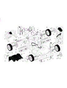 Wheels / Tires / Gearcase parts for Craftsman Gas Walk-Behind Mower 917375950 from AppliancePartsPros.com