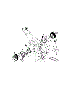 Wheels / Tires parts for Craftsman Gas Walk-Behind Mower 917376040 from AppliancePartsPros.com