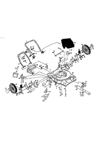 Main Frame parts for Craftsman Gas Walk-Behind Mower 917376210 from AppliancePartsPros.com