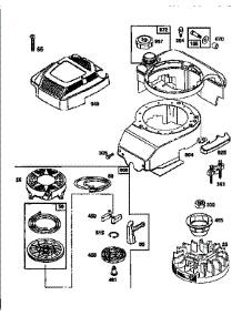 Engine 12H802-1534-21 (71 / 500) parts for Craftsman Gas Walk-Behind Mower 917376271 from AppliancePartsPros.com
