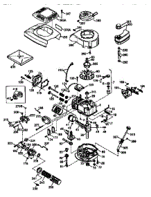 Engine 143.966004 (71 / 143) parts for Craftsman Gas Walk-Behind Mower 917376282 from AppliancePartsPros.com