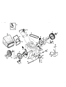 Drive Assembly parts for Craftsman Gas Walk-Behind Mower 917376282 from AppliancePartsPros.com