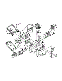 Main Frame parts for Craftsman Gas Walk-Behind Mower 917376283 from AppliancePartsPros.com