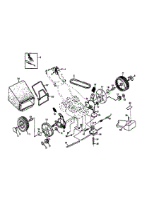 Drive Assembly parts for Craftsman Gas Walk-Behind Mower 917376283 from AppliancePartsPros.com