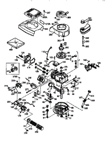 Engine 143.966010 (71 / 143) parts for Craftsman Gas Walk-Behind Mower 917376331 from AppliancePartsPros.com