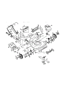Main Frame parts for Craftsman Gas Walk-Behind Mower 917376331 from AppliancePartsPros.com