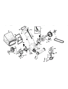 Drive Assembly parts for Craftsman Gas Walk-Behind Mower 917376331 from AppliancePartsPros.com