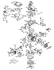 Engine 143.966500 (71 / 143) parts for Craftsman Gas Walk-Behind Mower 917376341 from AppliancePartsPros.com