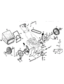 Drive Assembly parts for Craftsman Gas Walk-Behind Mower 917376350 from AppliancePartsPros.com