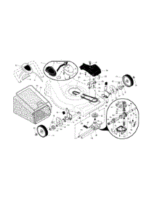 Wheels / Tires / Bag parts for Craftsman Gas Walk-Behind Mower 917376572 from AppliancePartsPros.com