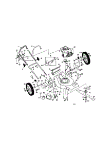 Rotary Lawn Mower parts for Craftsman Gas Walk-Behind Mower 917376770 from AppliancePartsPros.com