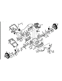 Main Frame parts for Craftsman Gas Walk-Behind Mower 917376870 from AppliancePartsPros.com