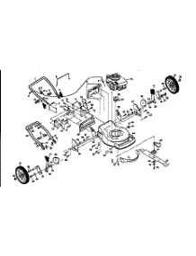 Main Frame parts for Craftsman Gas Walk-Behind Mower 917376920 from AppliancePartsPros.com
