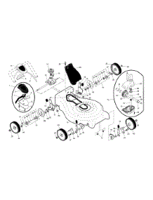 Wheels / Gearcase parts for Craftsman Gas Walk-Behind Mower 917377060 from AppliancePartsPros.com