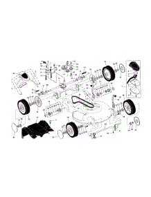 Wheels / Tires / Gearcase parts for Craftsman Gas Walk-Behind Mower 917377091 from AppliancePartsPros.com