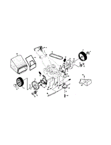 Grassbag Assembly parts for Craftsman Gas Walk-Behind Mower 917377151 from AppliancePartsPros.com