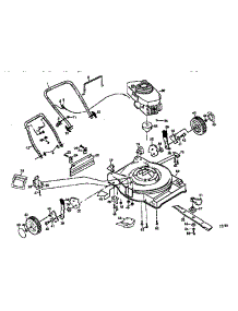 Mower Deck parts for Craftsman Gas Walk-Behind Mower 917377200 from AppliancePartsPros.com