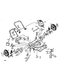 Main Frame parts for Craftsman Gas Walk-Behind Mower 917377210 from AppliancePartsPros.com