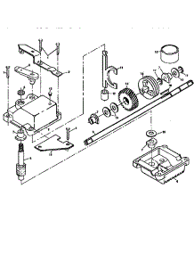 Gear Assembly parts for Craftsman Gas Walk-Behind Mower 917377261 from AppliancePartsPros.com