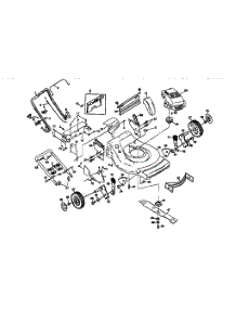 Main Frame parts for Craftsman Gas Walk-Behind Mower 917377330 from AppliancePartsPros.com