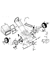Drive Assembly parts for Craftsman Gas Walk-Behind Mower 917377351 from AppliancePartsPros.com