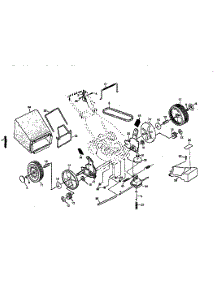 Drive Assembly parts for Craftsman Gas Walk-Behind Mower 917377360 from AppliancePartsPros.com