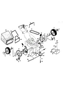 Drive Assembly parts for Craftsman Gas Walk-Behind Mower 917377361 from AppliancePartsPros.com