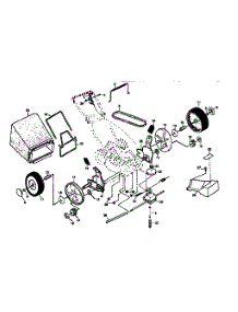 Drive Assembly parts for Craftsman Gas Walk-Behind Mower 917377362 from AppliancePartsPros.com