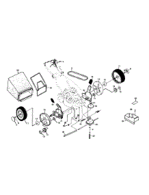 Wheels / Tires / Bag parts for Craftsman Gas Walk-Behind Mower 917377381 from AppliancePartsPros.com