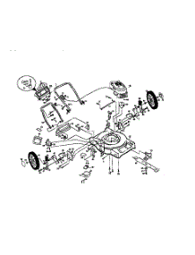 Main Frame parts for Craftsman Gas Walk-Behind Mower 917377430 from AppliancePartsPros.com