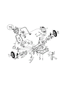 Main Frame parts for Craftsman Gas Walk-Behind Mower 917377431 from AppliancePartsPros.com