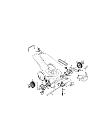 Drive Assembly parts for Craftsman Gas Walk-Behind Mower 917377431 from AppliancePartsPros.com