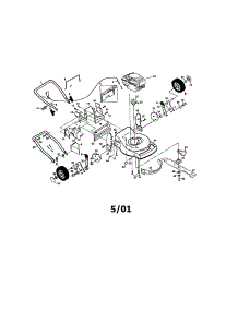 Rotary Lawn Mower parts for Craftsman Gas Walk-Behind Mower 917377532 from AppliancePartsPros.com