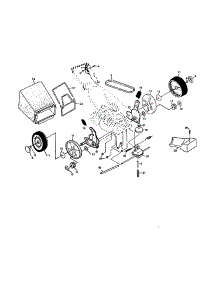 Wheels And Tires parts for Craftsman Gas Walk-Behind Mower 917377532 from AppliancePartsPros.com