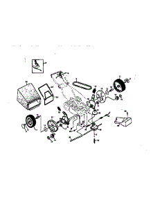 Rotary Lawn Mower 917.377541 parts for Craftsman Gas Walk-Behind Mower 917377541 from AppliancePartsPros.com