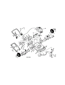 Rotary Lawn Mower parts for Craftsman Gas Walk-Behind Mower 917377545 from AppliancePartsPros.com