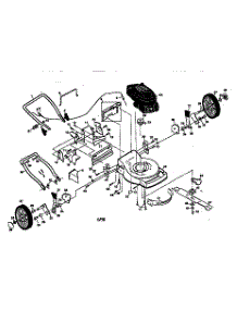 Rotary Lawn Mower 917.377562 parts for Craftsman Gas Walk-Behind Mower 917377562 from AppliancePartsPros.com