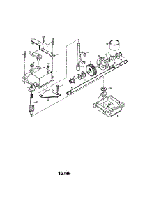 Gear Case Assembly parts for Craftsman Gas Walk-Behind Mower 917377564 from AppliancePartsPros.com