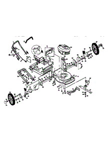 Main Frame parts for Craftsman Gas Walk-Behind Mower 917377570 from AppliancePartsPros.com