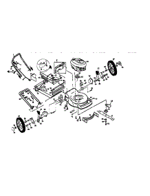 Main Frame parts for Craftsman Gas Walk-Behind Mower 917377571 from AppliancePartsPros.com