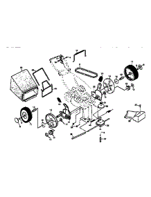 Drive Assembly parts for Craftsman Gas Walk-Behind Mower 917377571 from AppliancePartsPros.com